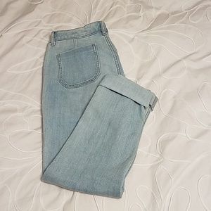 Slim boyfriend light denim Jean's from the Limited